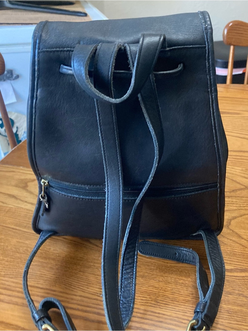 Vintage coach leather backpack! - Picture 5 of 11